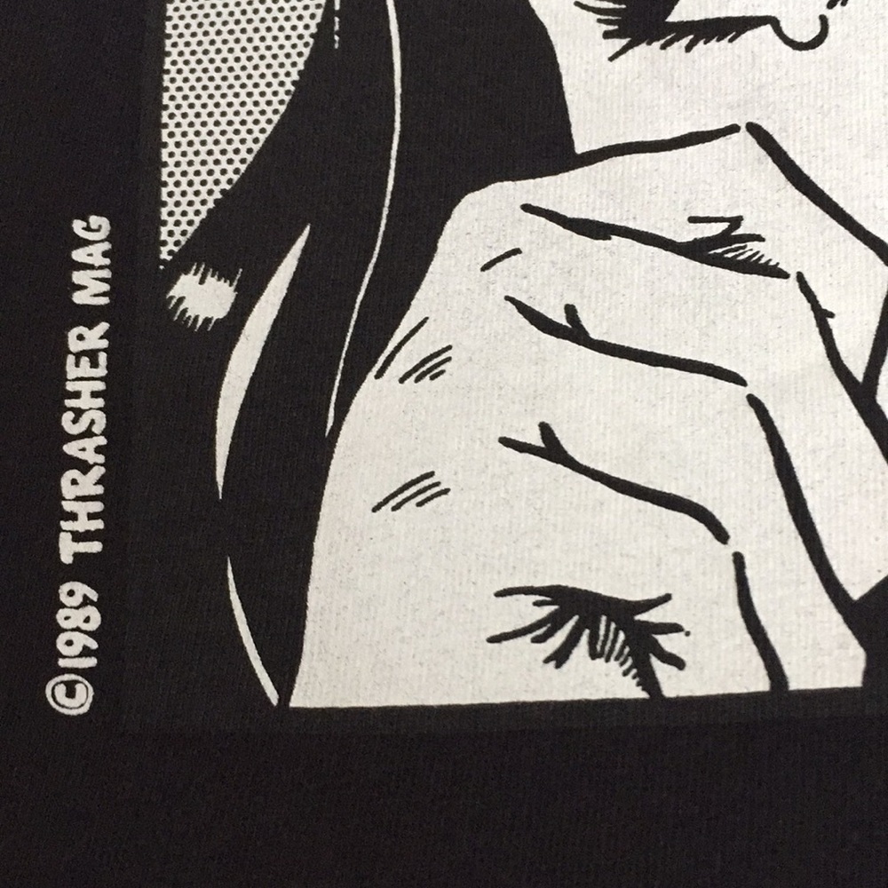 Supreme thrasher T-shirt Small black skate destroy - Picture 6 of 6